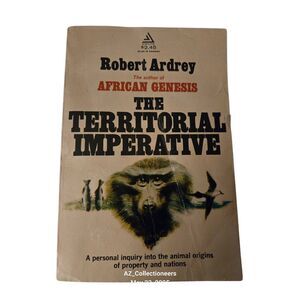 The territorial imperative by Robert Ardrey - dell  books